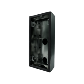 DoorBird D2101V opbouwbehuizing, geborsteld RVS V4A, PVD coating with Titanium-Finish