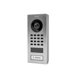 Doorbird IP Video Door Station D1101V Surface-mount, stainless steel V4A, brushed, surface-mounting